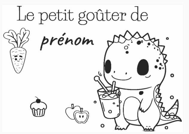 Petit Plateau Ovale en Bois Gravé et Personnalisé goûter enfant