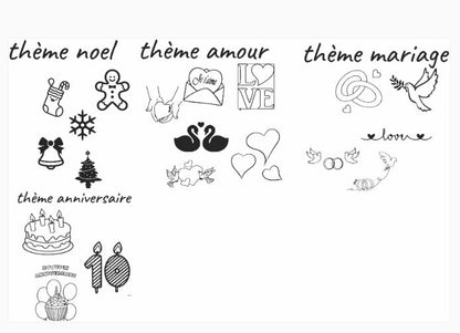 porte-bougie en bois en forme de cœur, bougeoir personnalisé , cadeaux d'anniversaire, décor à la maison mariage ,noël, anniversaire