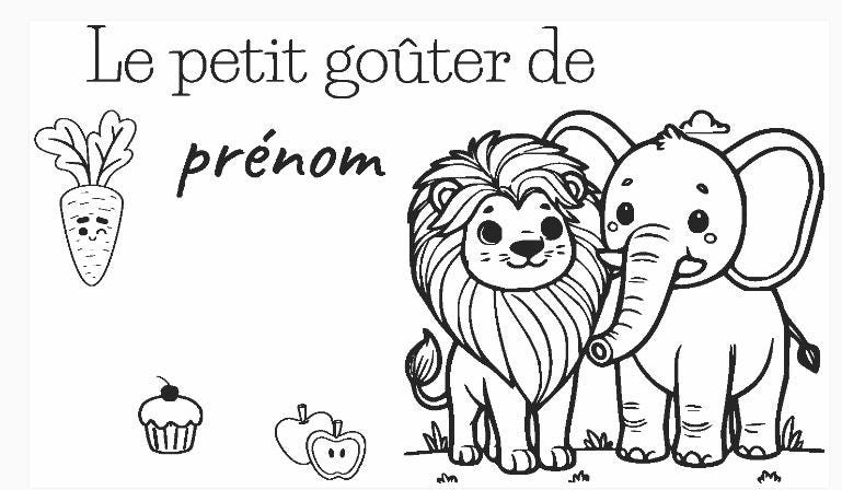 Petit Plateau Ovale en Bois Gravé et Personnalisé goûter enfant