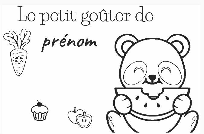 Petit Plateau Ovale en Bois Gravé et Personnalisé goûter enfant