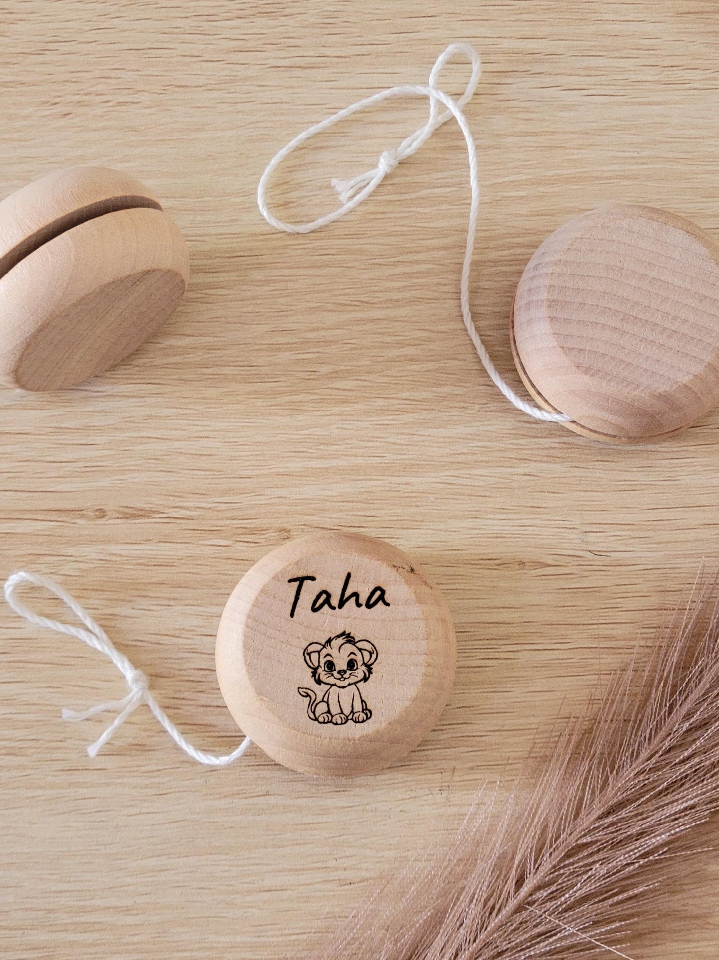 Yoyo en bois personnalisé  cadeau, enfant, jouet, Noël, anniversaire, baptême, naissance, mariage
