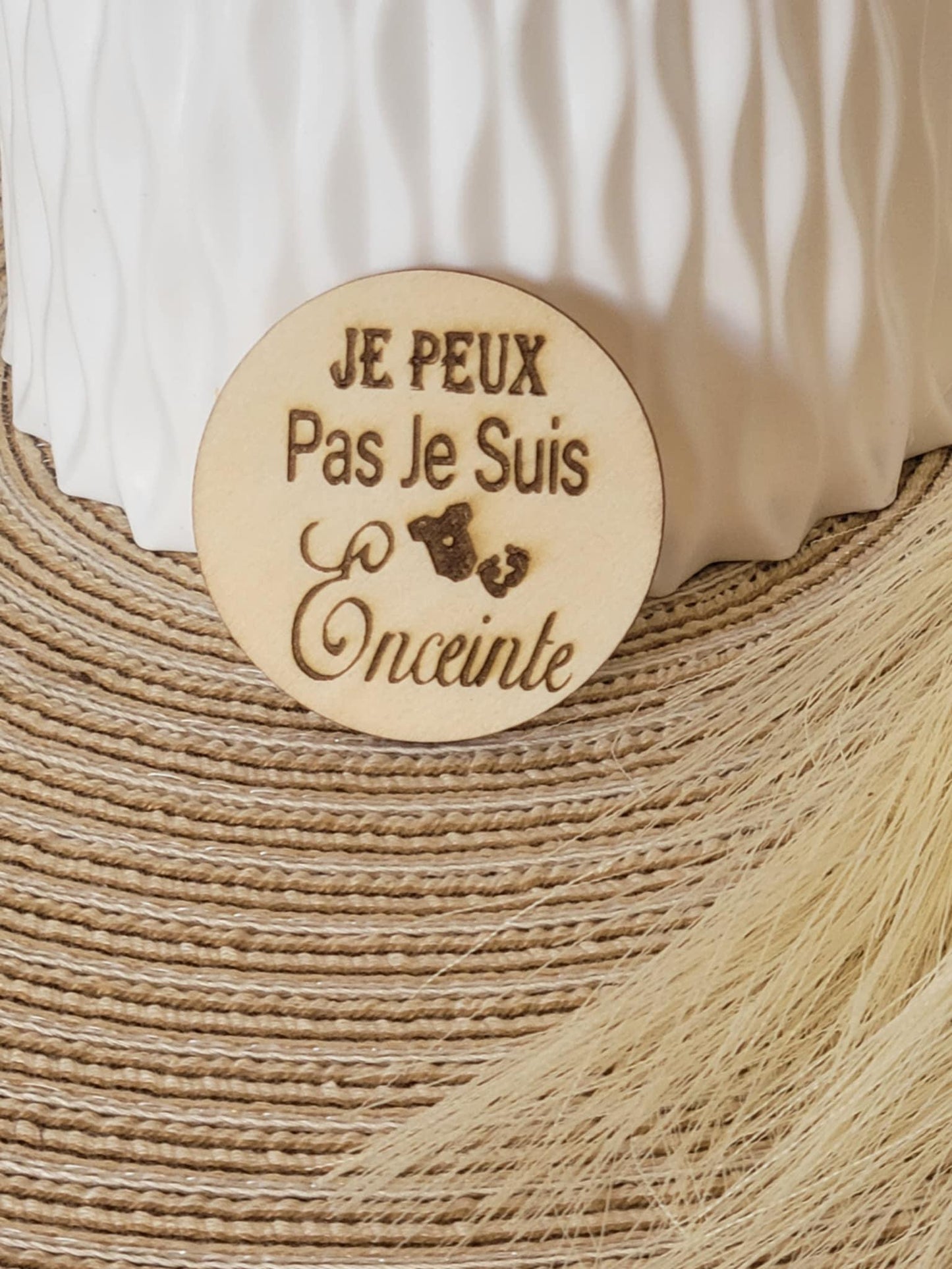 Magnet personnalisé pour annonce de grossesse - Futur mamie et papi - Futur Marraine et Parrain - Futur bébé - Cadeau naissance