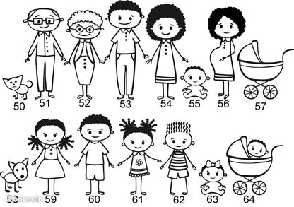 Porte clés  personnalisé  (fête des mères et père, future maman et papa, cadeau anniversaire, naissance, mamie, papy, porte clé famille