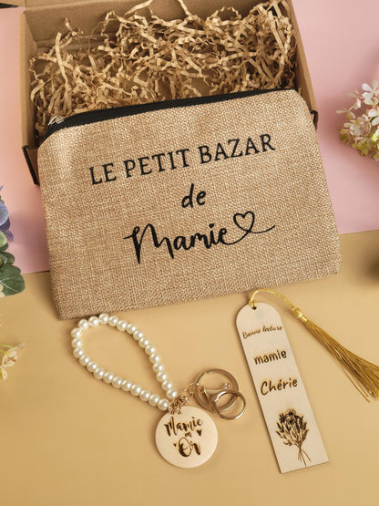 Coffret cadeau Mamie, Maman, Marraine et Tatie , Maîtresse , ATSEM , Nounou
