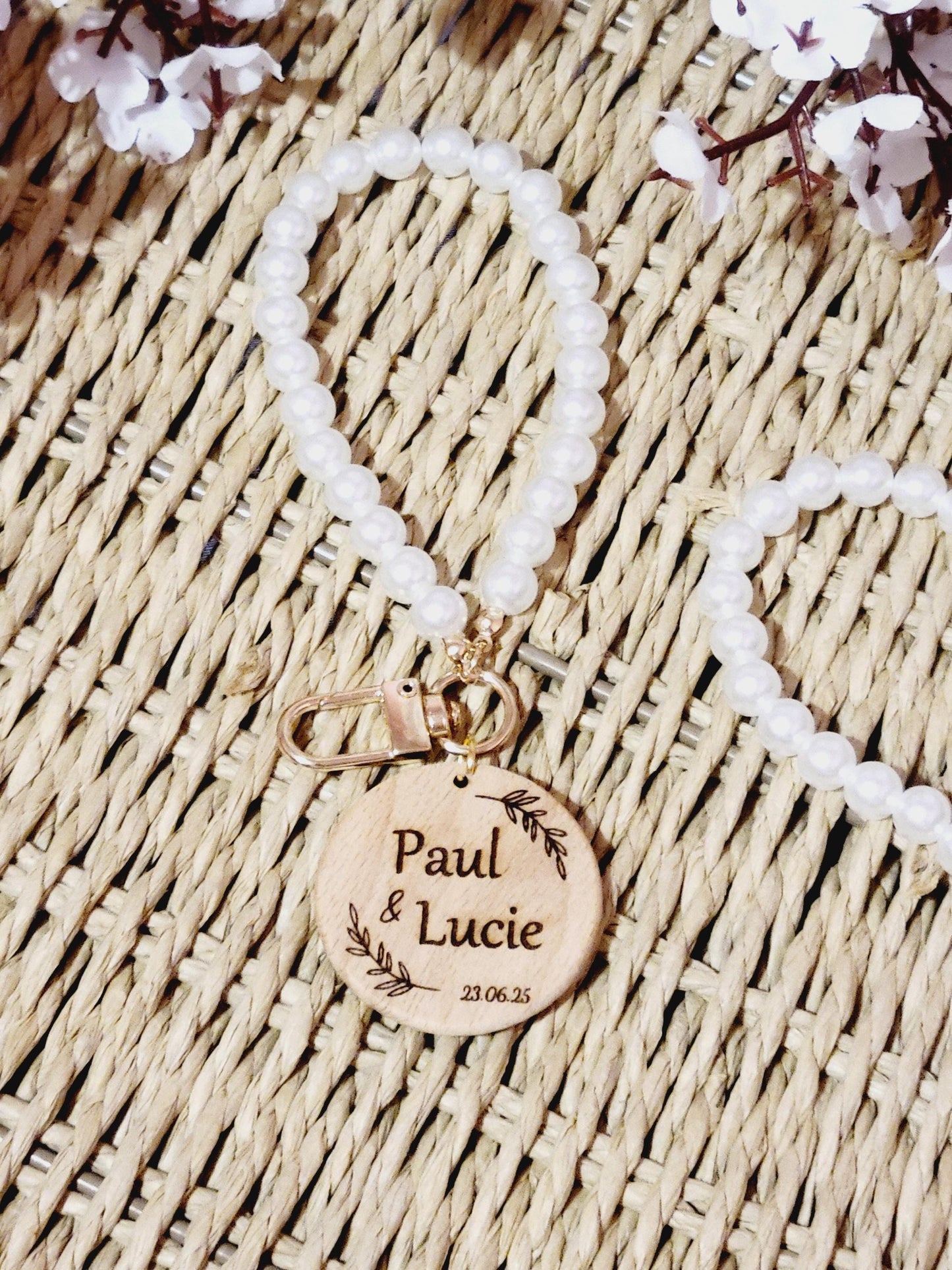 Cadeaux invités porte clés Témoins/mariage/baptême/communion/anniversaire/pacs/baby shower Cadeaux évènements