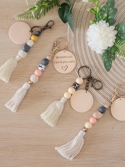 porte clés personnalisé  parrain mamie maman papa, grands pères, papy, marraine, maitresse