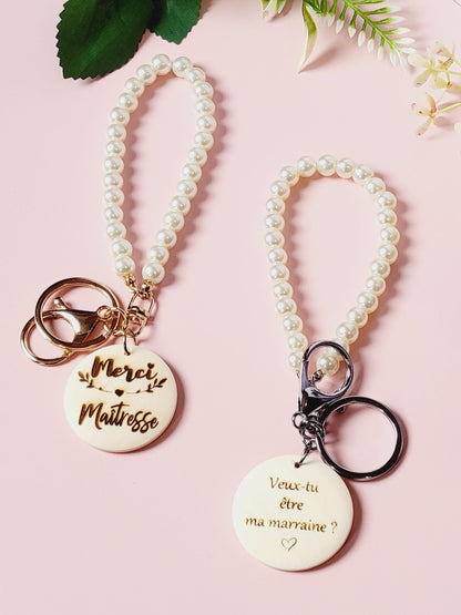 porte clés personnalisé  parrain mamie maman papa, grands pères, papy, marraine, maitresse , demande témoin