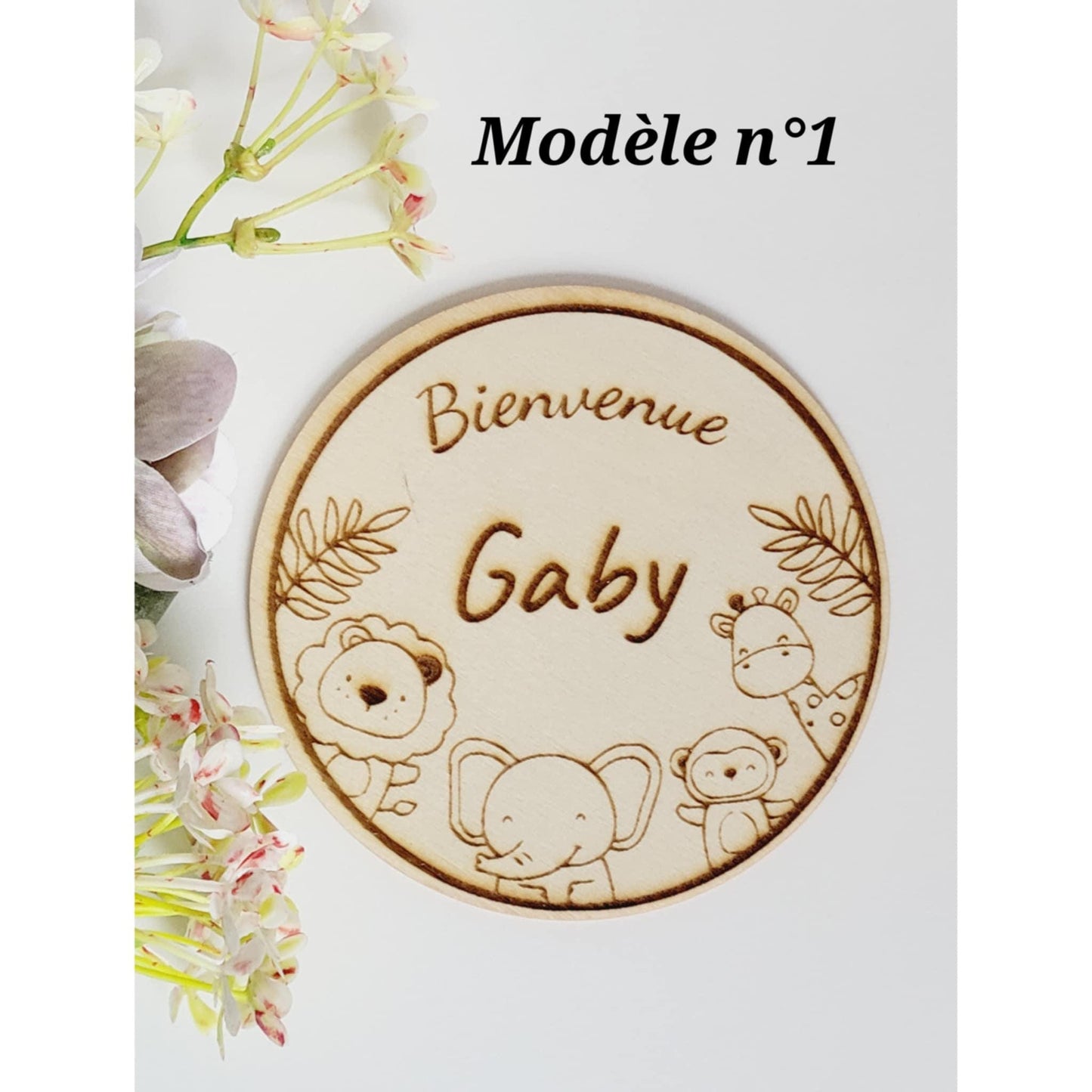 Carte naissance bébé personnalisée en bois . Carte bienvenue bébé, Souvenir de naissance, Cadeau de Naissance, cadeau bébé, prénom