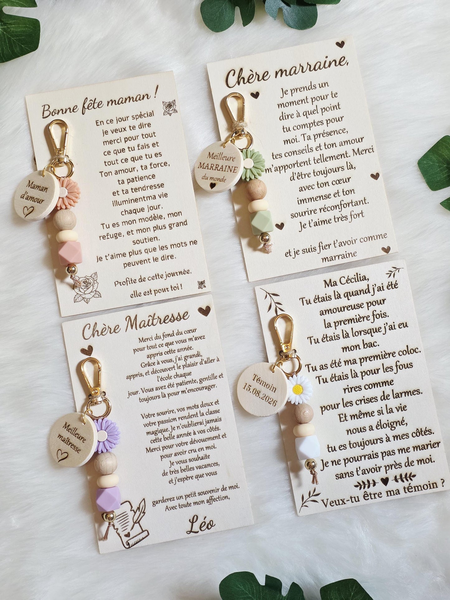 porte clés avec plaque personnalisé  parrain mamie maman papa, grands pères, papy, marraine, maitresse , demande témoin, plaque personnalisé