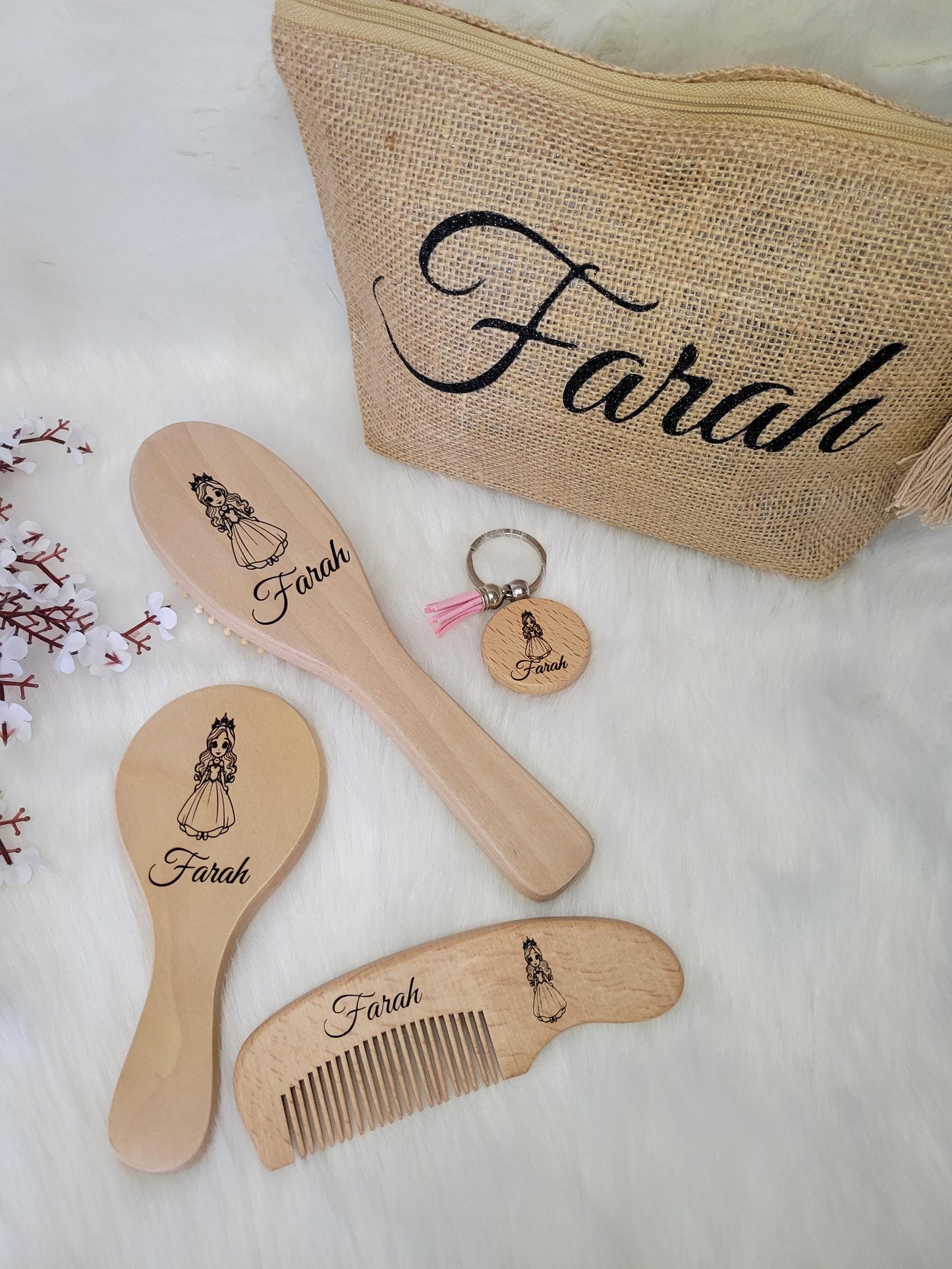 Coffret petite fille personnalisée idéal cadeau noël cadeau anniversaire cadeau baptême cadeau naissance