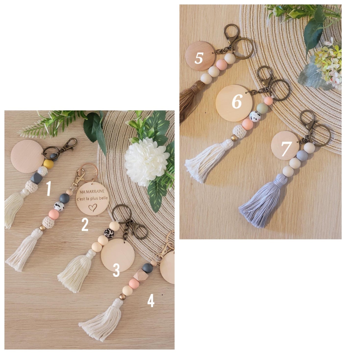 porte clés personnalisé  parrain mamie maman papa, grands pères, papy, marraine, maitresse