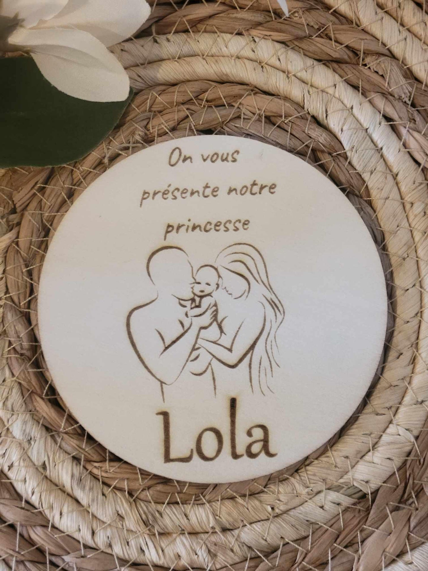 carte annonce bébé