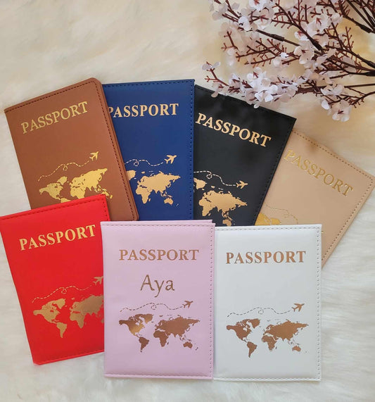 Protège passeport personnalisé