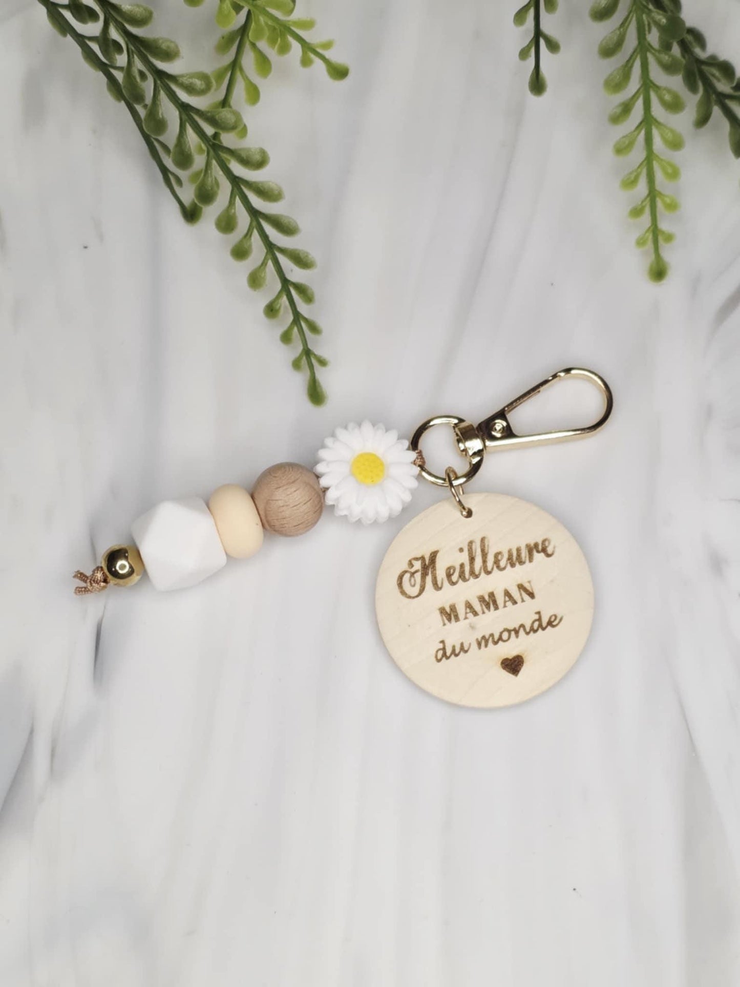 porte clés personnalisé  parrain mamie maman papa, grands pères, papy, marraine, maitresse , demande témoin porte clé fleur/fleur Martigues