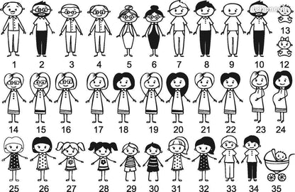 Porte clés  personnalisé  (fête des mères et père, future maman et papa, cadeau anniversaire, naissance, mamie, papy, porte clé famille