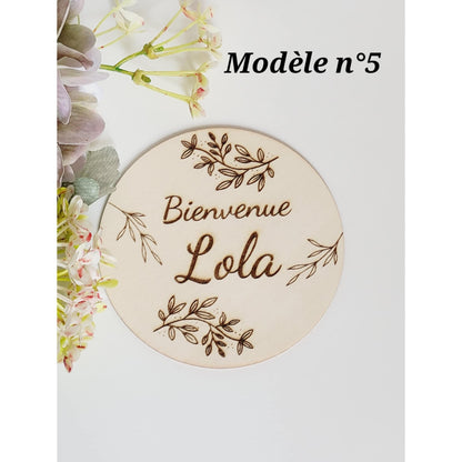 Carte naissance bébé personnalisée en bois . Carte bienvenue bébé, Souvenir de naissance, Cadeau de Naissance, cadeau bébé, prénom